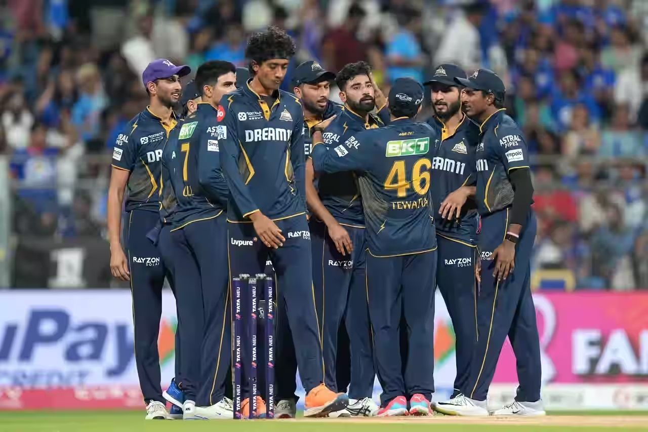 The Gujarat Titans are perched atop the IPL 2025 points table. [P/C: iplt20.com]