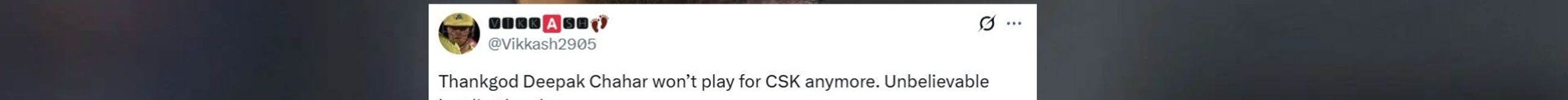 "Thank god Deepak Chahar won't play for CSK anymore" - Fans brutally slam MI pacer for disastrous final over in defeat to GT in IPL 2025