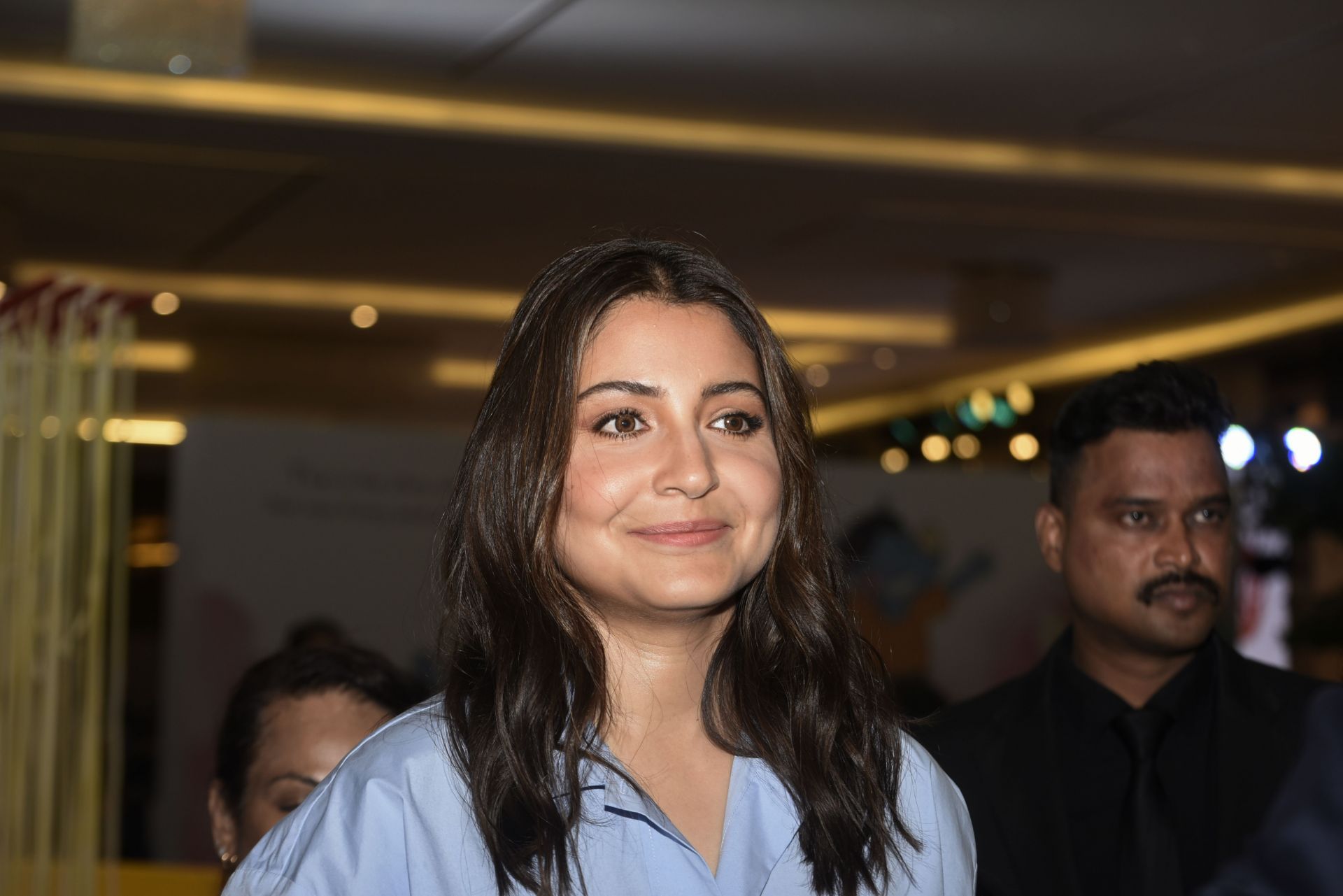 Anushka Sharma In Mumbai - Source: Getty