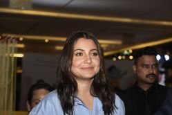 Anushka Sharma spotted in the Ekana stands cheering in RCB vs SRH IPL 2025 match [In Pictures]