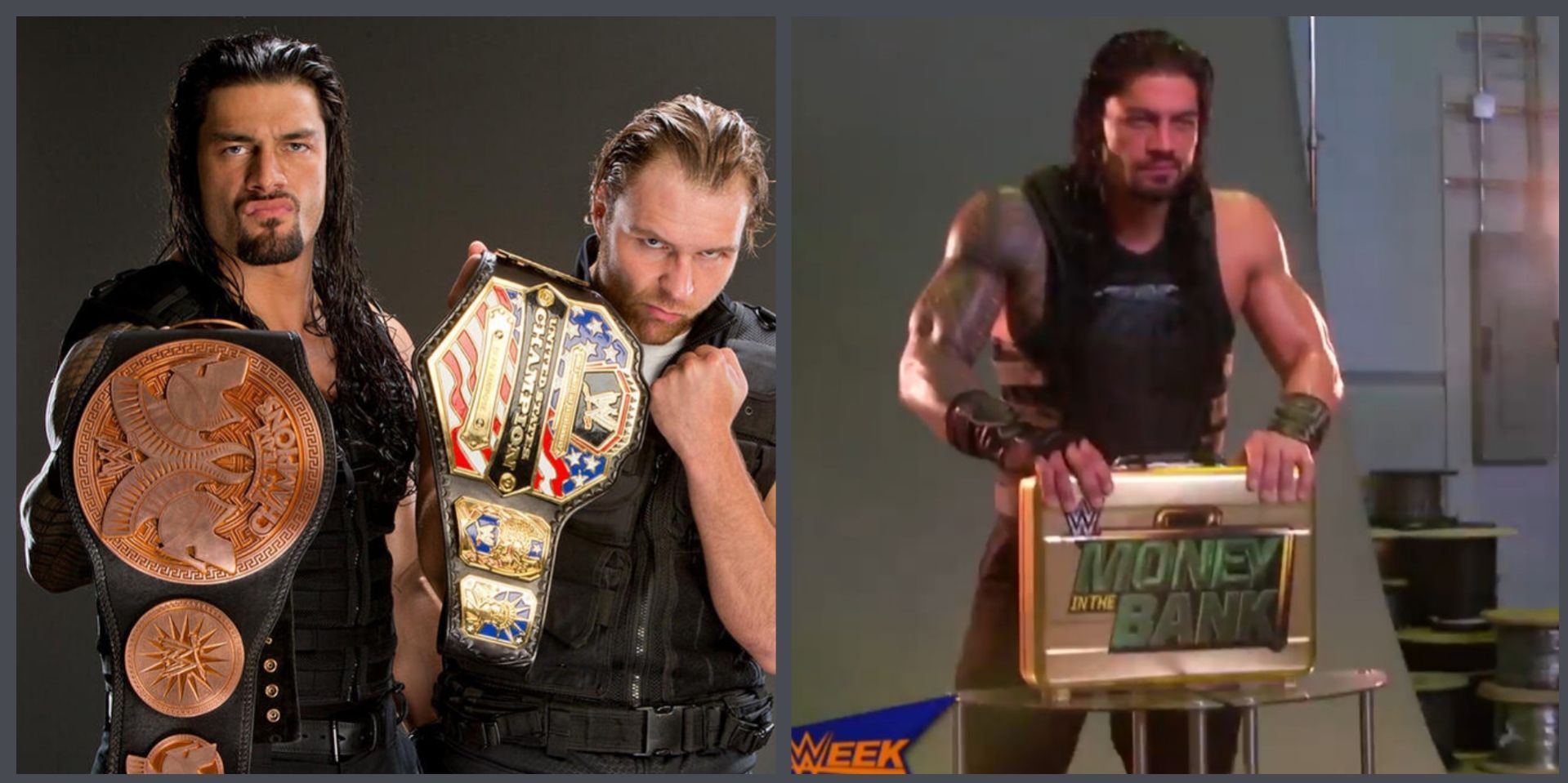 Roman Reigns could return shortly. (Images via WWE.com &amp; WWE on YouTube)