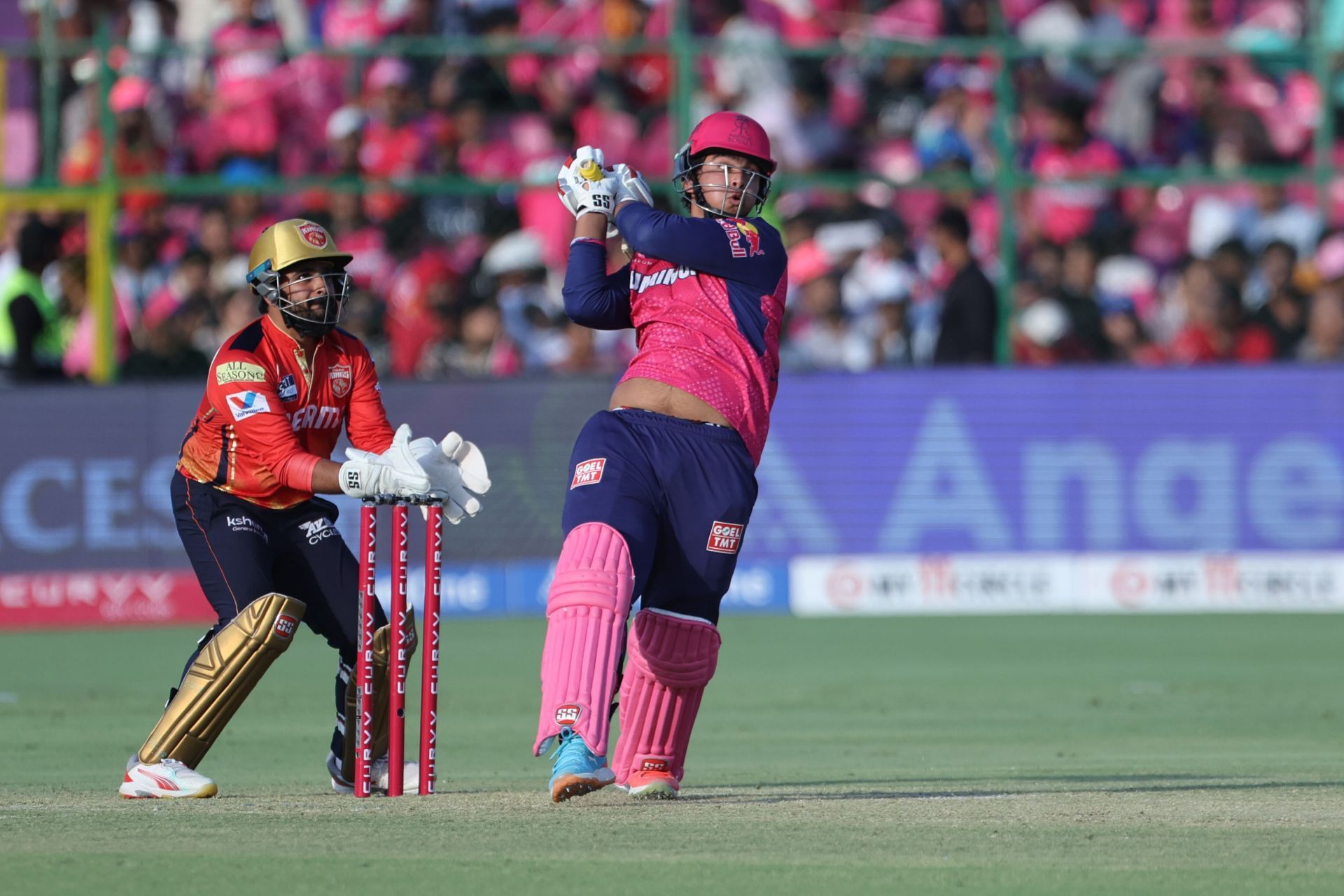 Vaibhav Suryavanshi played a blazing knock in RR&#039;s IPL 2025 clash against PBKS. [P/C: Getty]