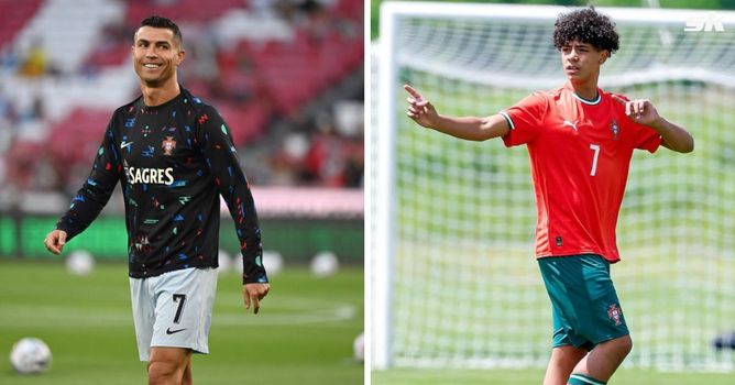 Premier League giants among 9 clubs that sent scouts to watch Cristiano Ronaldo Jr in action for Portugal U15 team