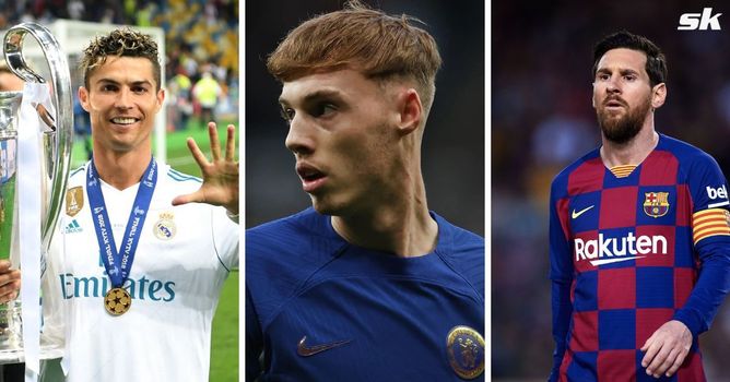 "I wanted to be him when I was a kid" - When Chelsea star Cole Palmer picked between Lionel Messi and Cristiano Ronaldo