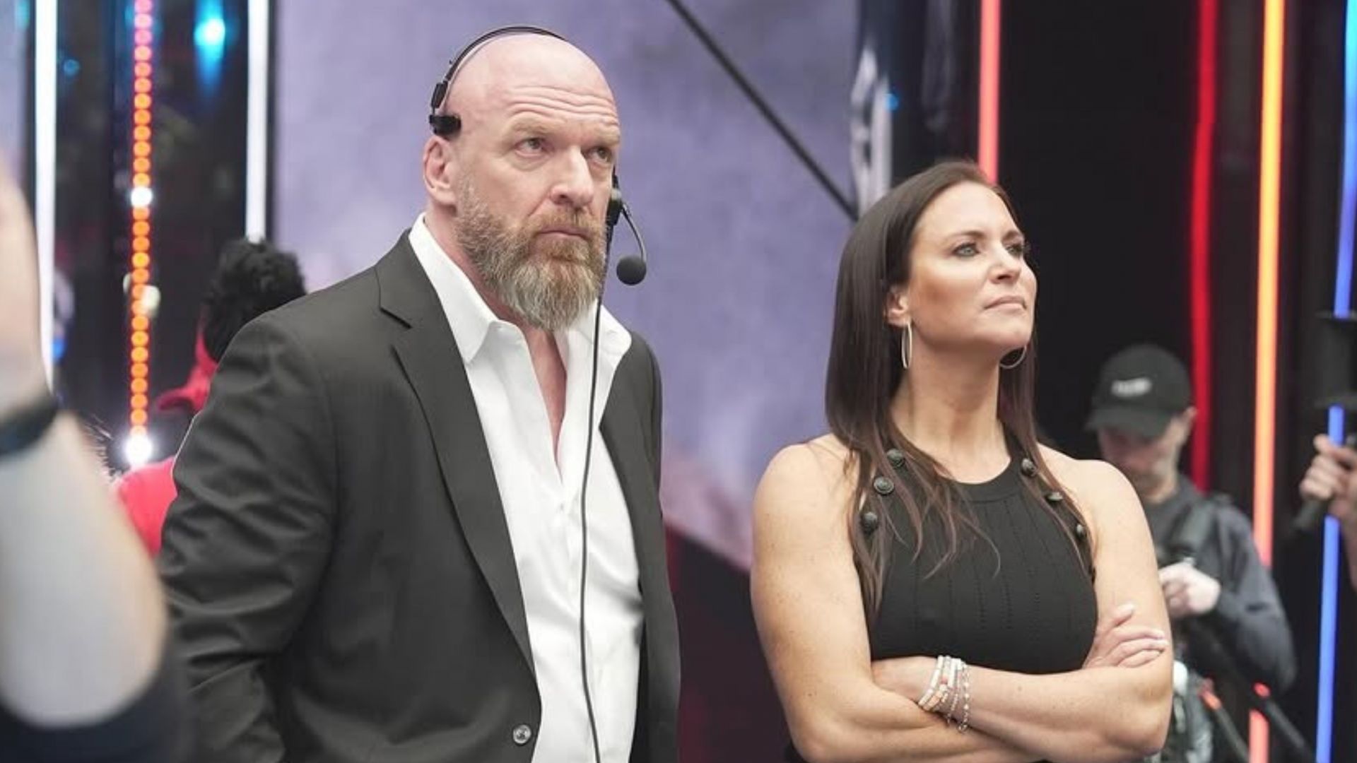 Triple H with Stephanie McMahon (Image credit: Stephanie McMahon