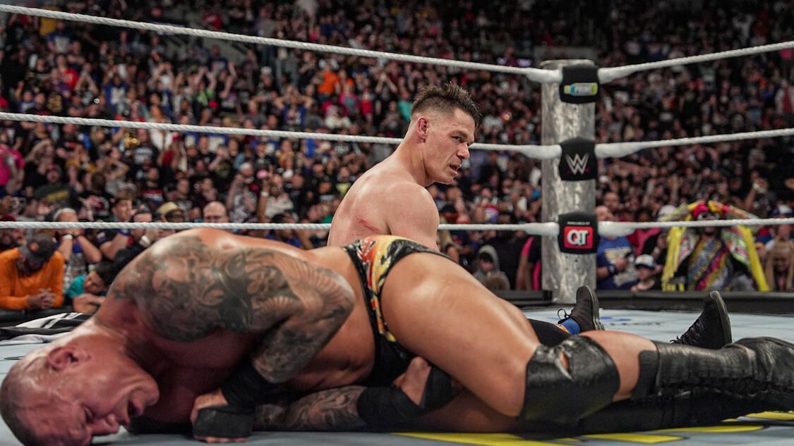John Cena vs. Randy Orton - Backlash 2025 (Image via WWE.com)