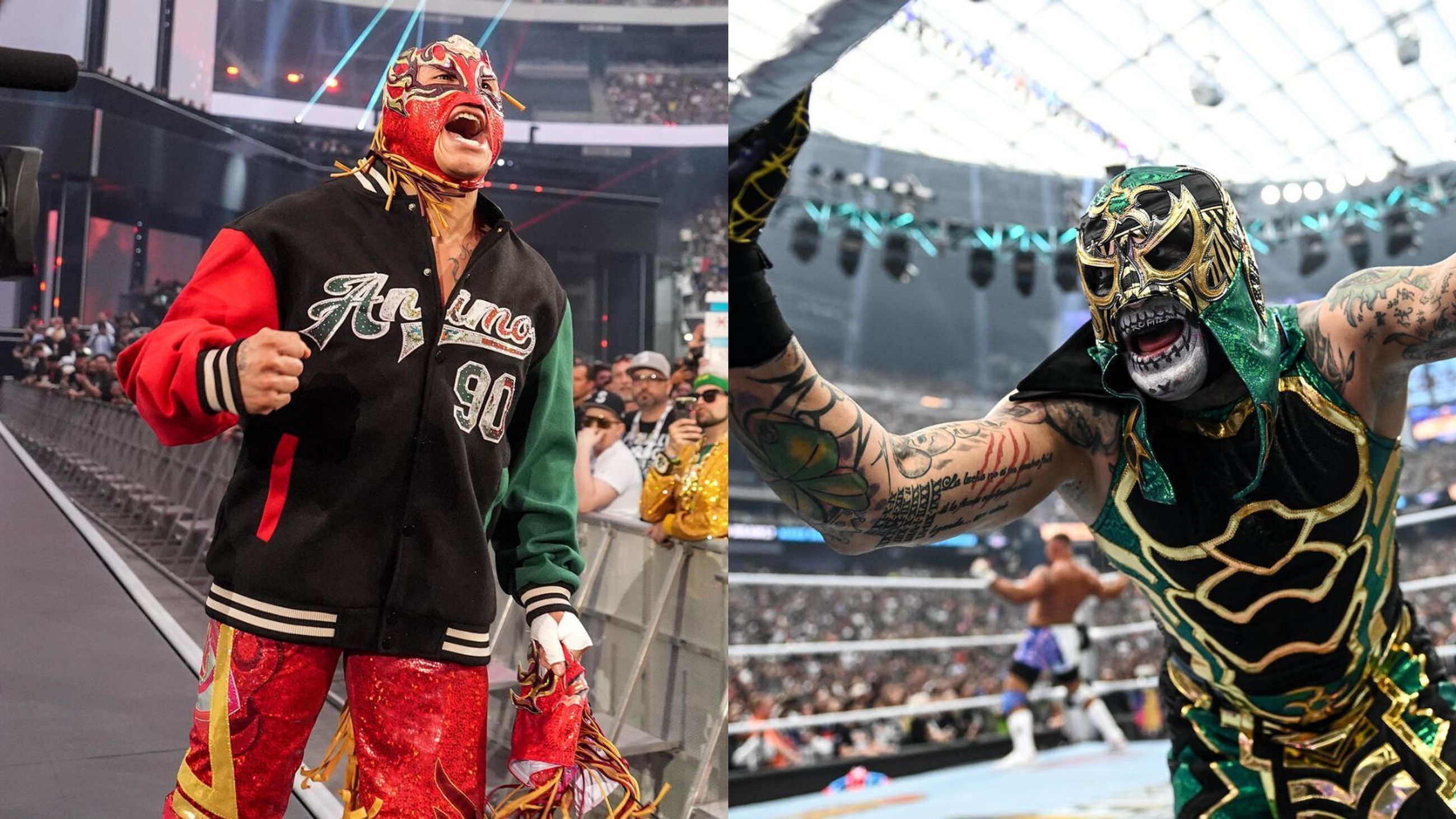 Rey Fenix (left), Penta (right) (Image Credits: WWE.com)
