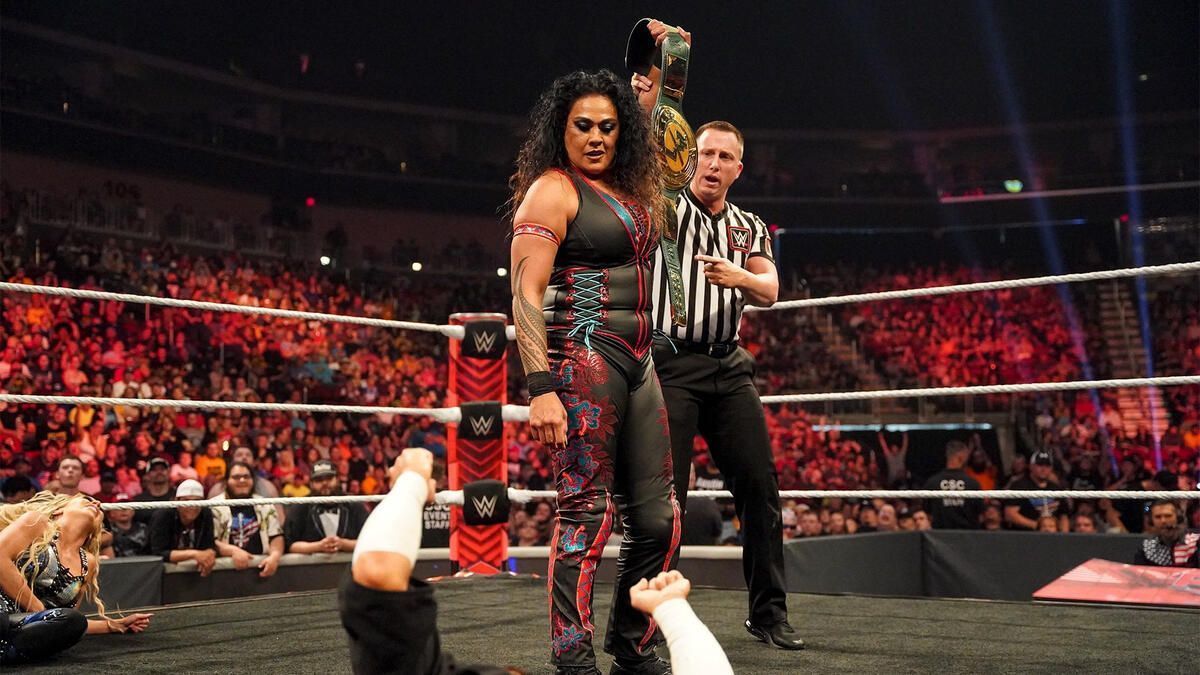 Congratulations to Tamina (image via WWE)