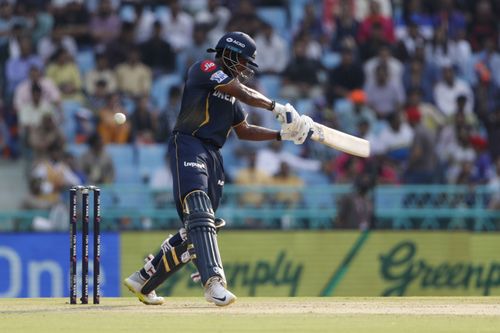 Sai Sudharsan struck 12 fours and four sixes in his unbeaten 108 in GT's IPL 2025 clash against DC.. [P/C: Getty]