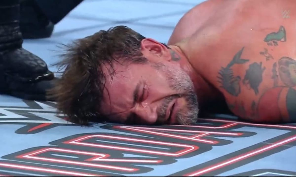 WWE superstar, CM Punk was taken down by Seth Rolllins and Bron Breakker at Saturday Night