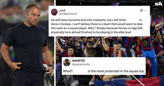 “He has no legs left”, “Terrible player” - Fans deliver verdict on 22-year-old Barcelona star after 2-1 win over Real Valladolid