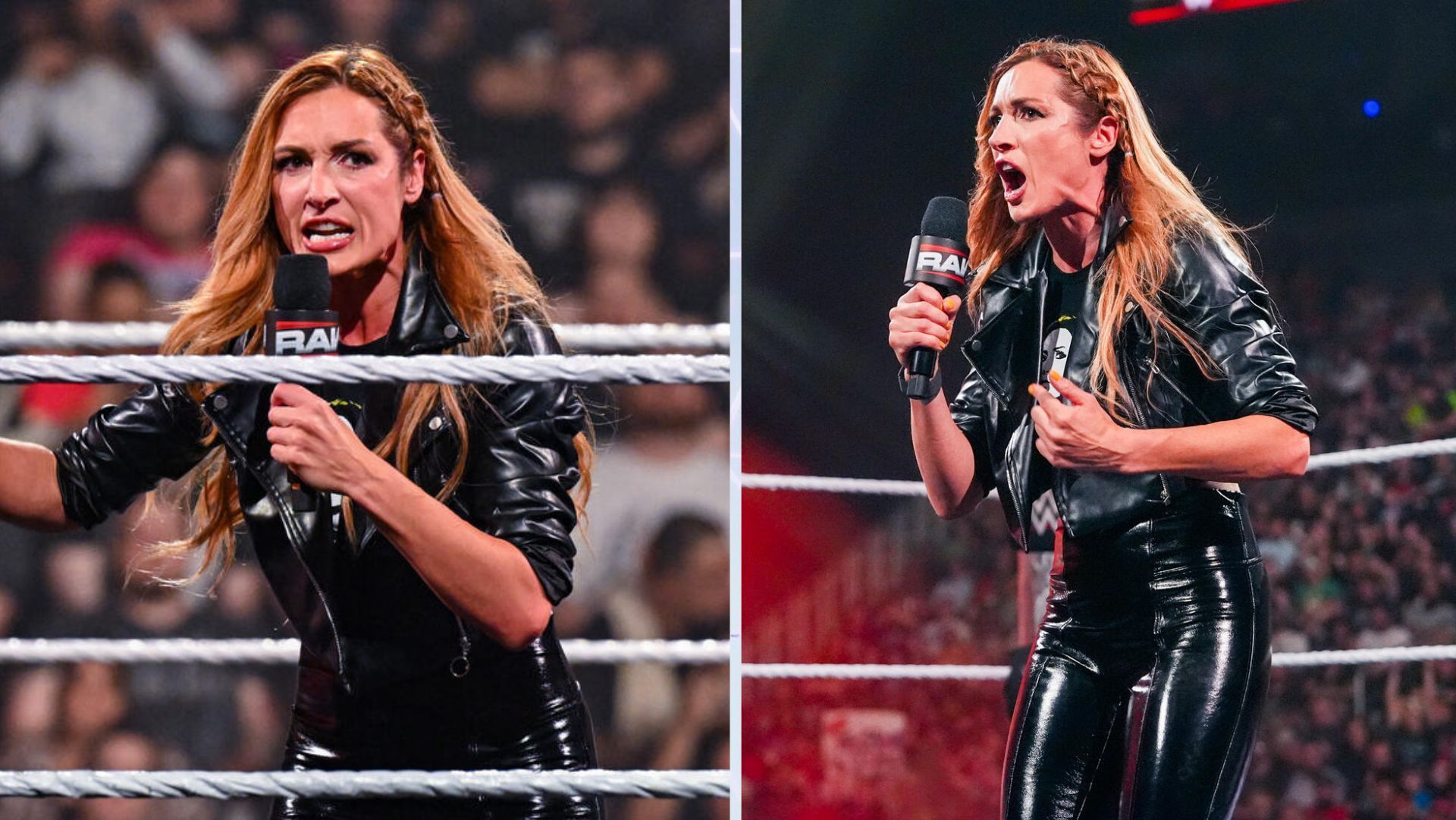 Becky Lynch on WWE RAW. [Images Source: WWE.com]