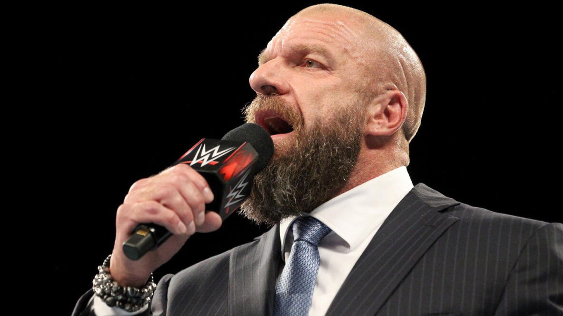 Triple H on RAW! [Image credit: WWE.com]