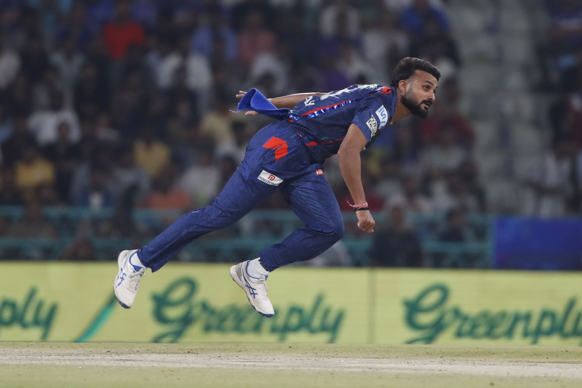 Akash Deep has picked up three wickets at an economy rate of 12.00 in five innings in IPL 2025. [P/C: Getty]