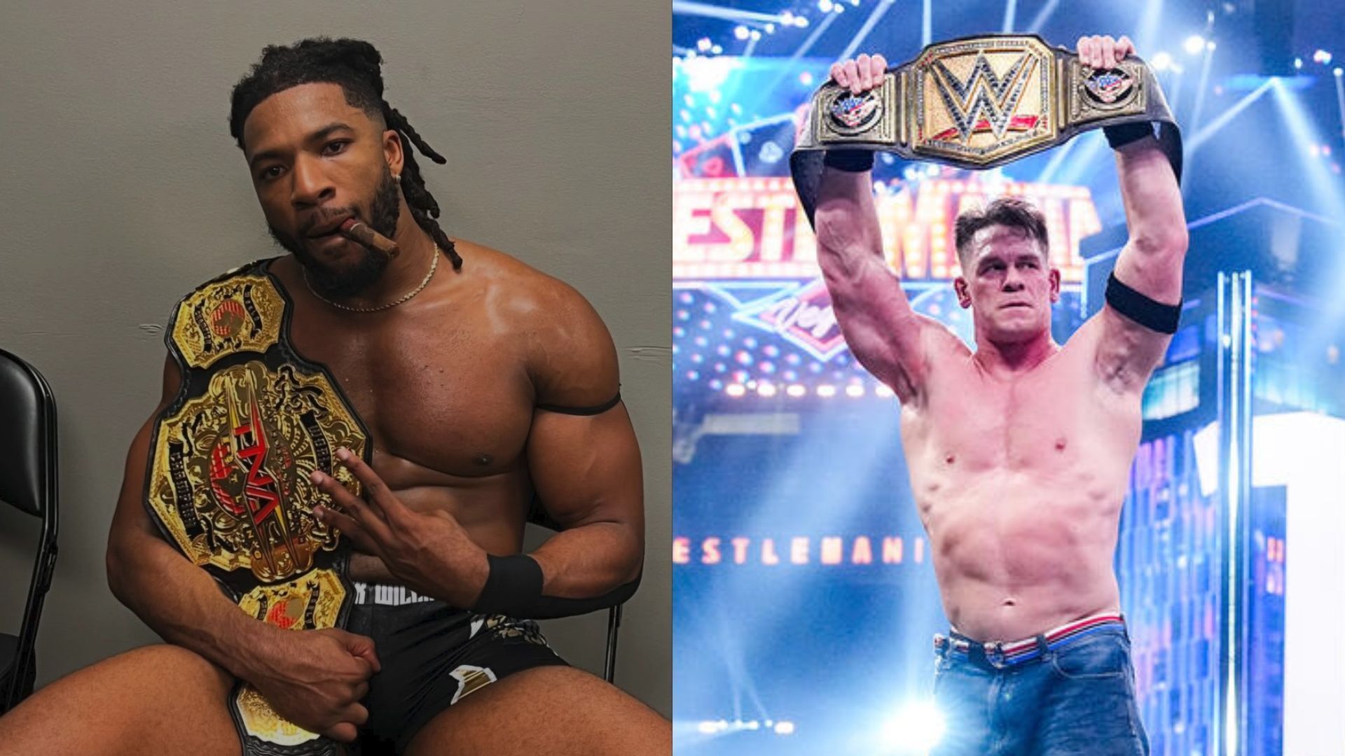 The new TNA World Champion Trick Williams (Images via Trick