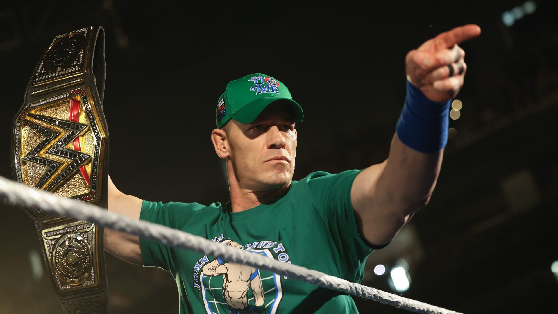 Undisputed WWE Champion John Cena stands tall on SmackDown