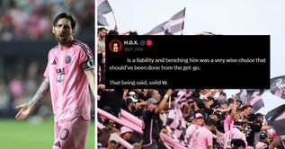 "He was holding Messi back", "You guys play better without him" - Inter Miami fans provide verdict on Lionel Messi's teammate after 4-1 win