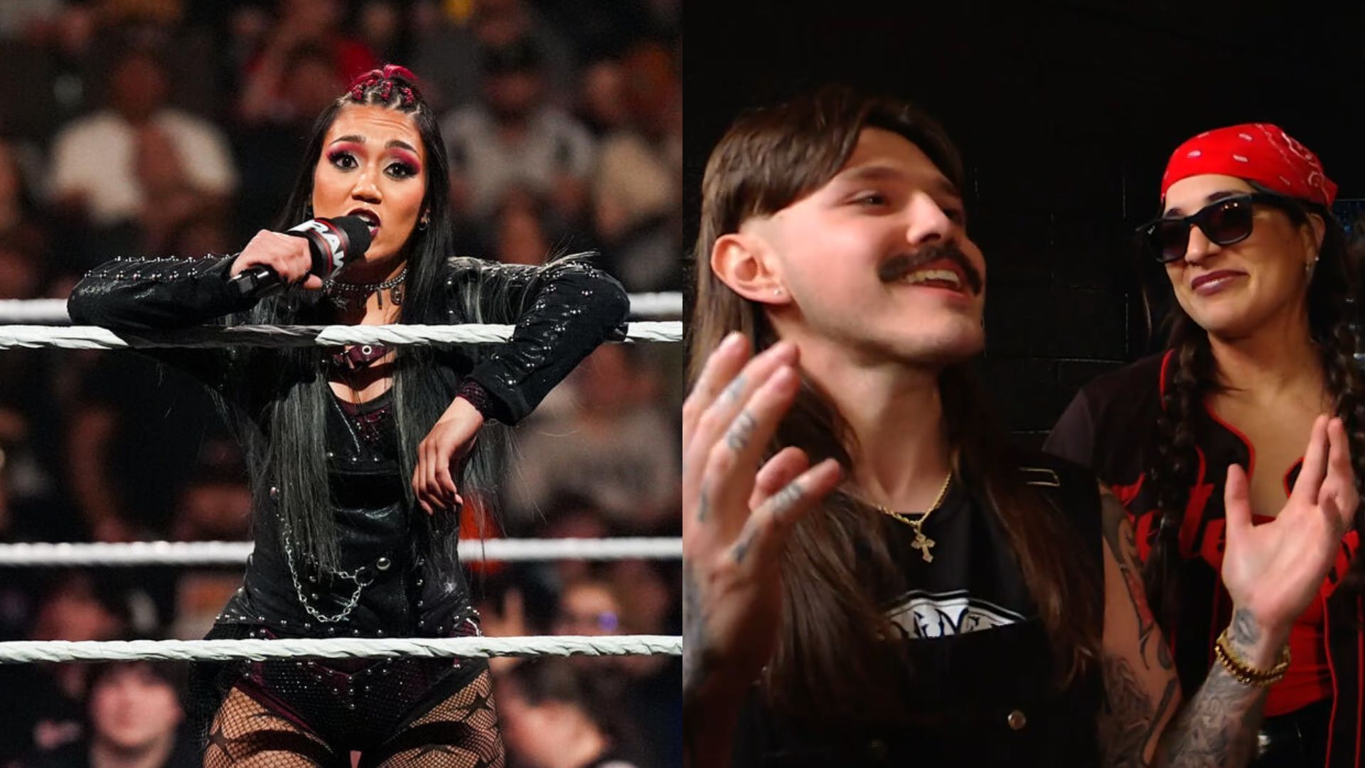 Roxanne Perez and The Judgment Day on RAW! [Images from WWE.com]