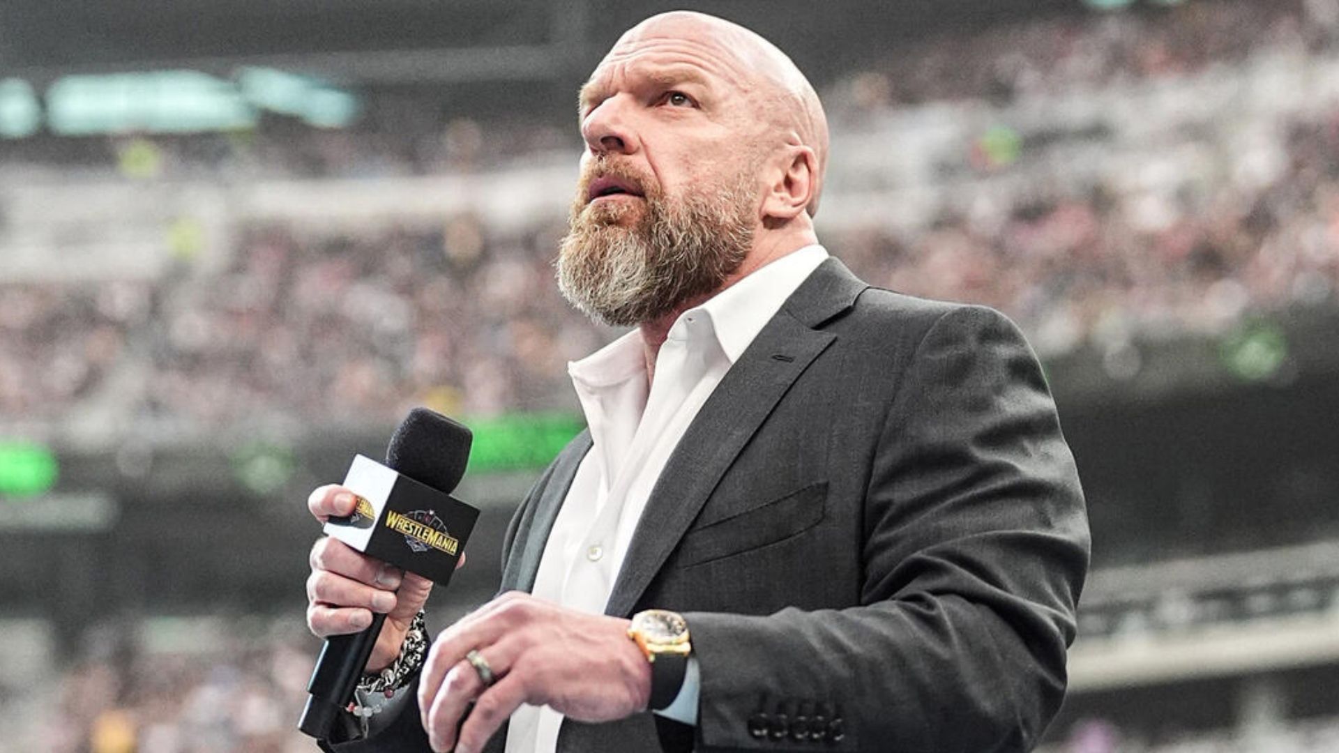 The Game appeared at WrestleMania 41. [Image credit: WWE.com]