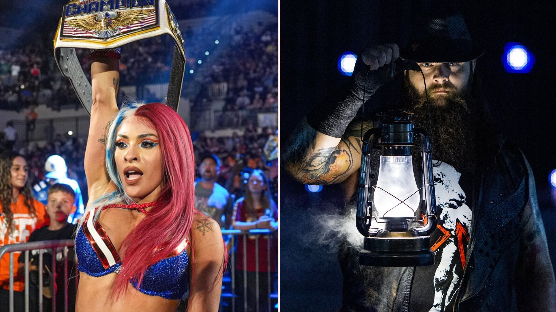 Zelina Vega and Bray Wyatt (Pictures courtesy: WWE.com)