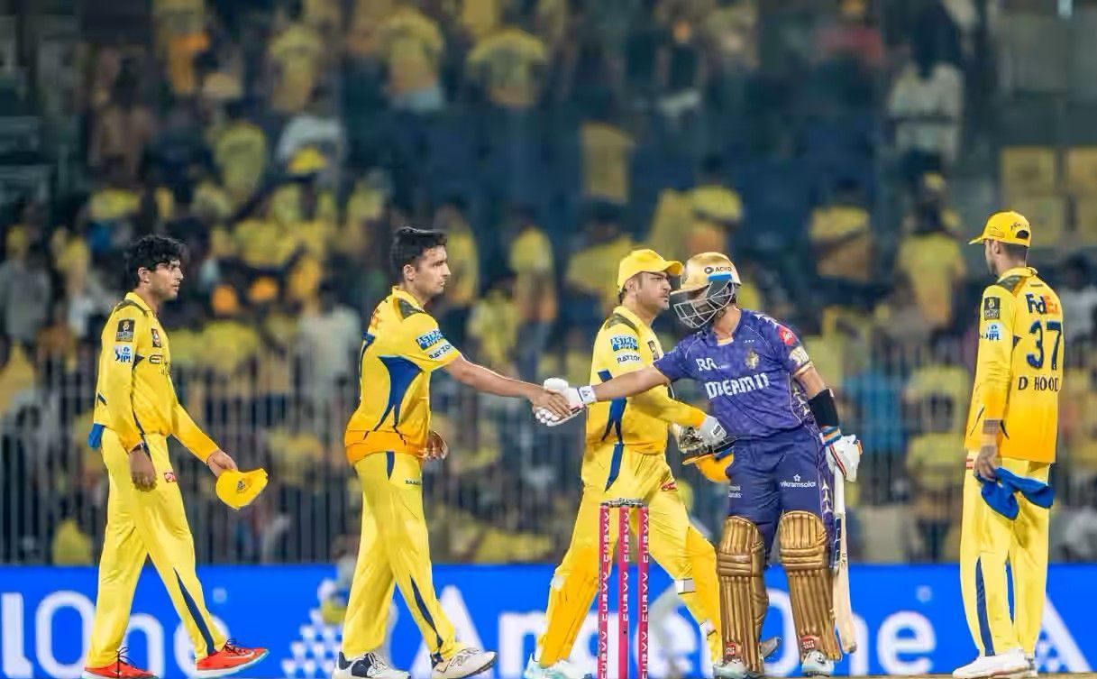 कोलकाता नाइट राइडर्स vs चेन्नई सुपर किंग्स (Photo Credit - IPLT20.COM)