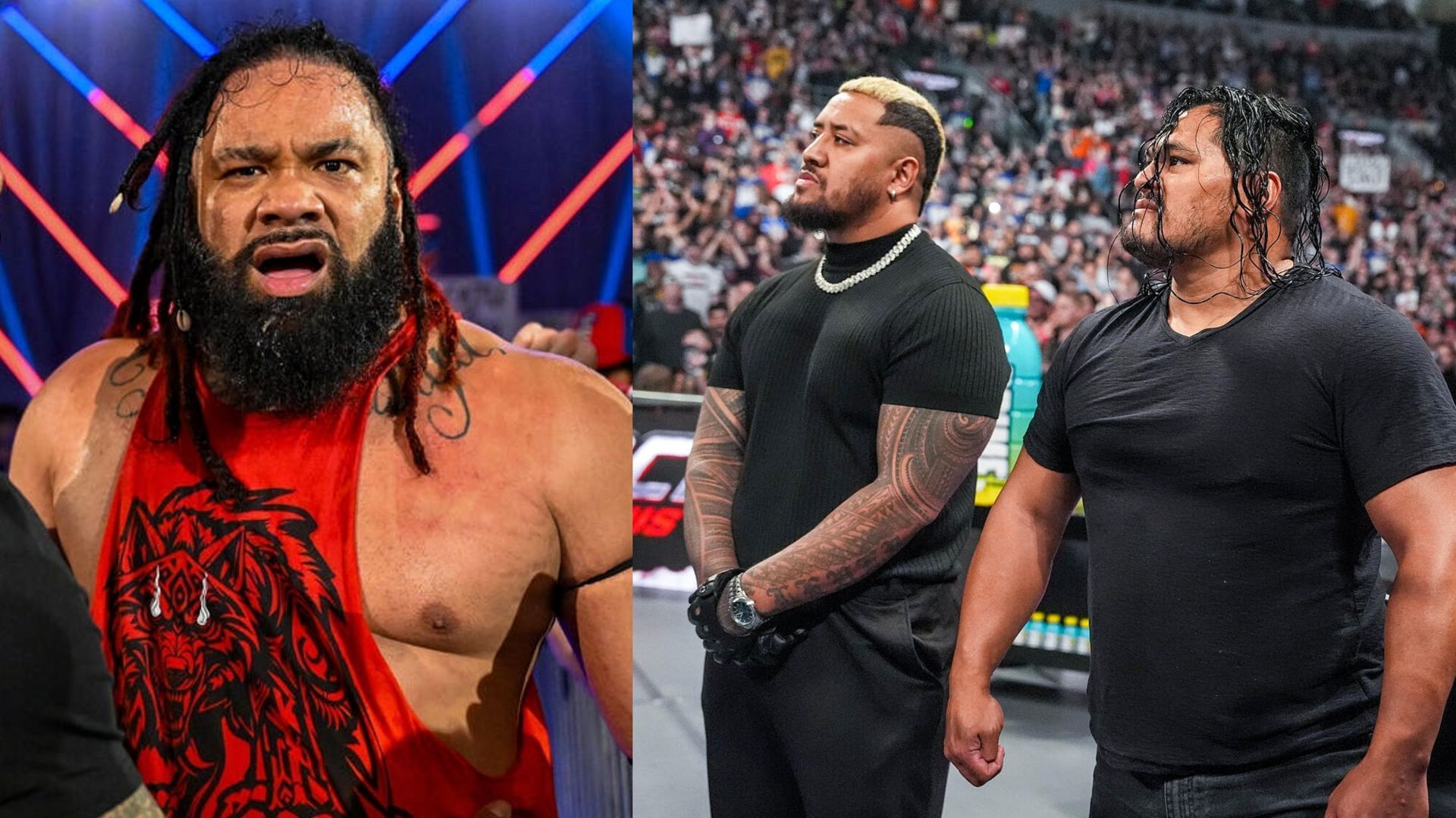 Jacob Fatu, JC Mateo and Solo Sikoa