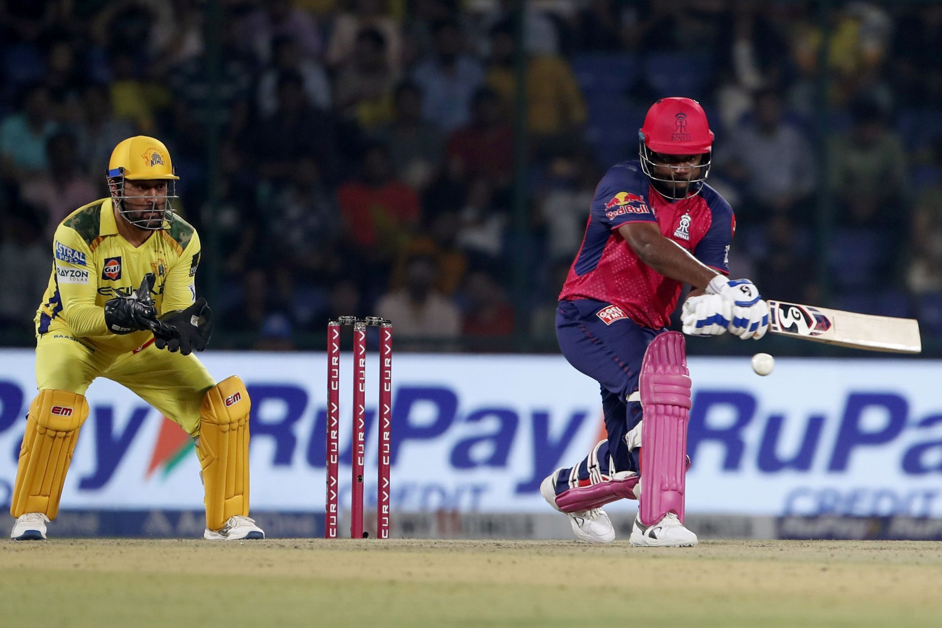 Sanju Samson batted at No. 3 in RR&#039;s IPL 2025 clash against CSK. [P/C: Getty]