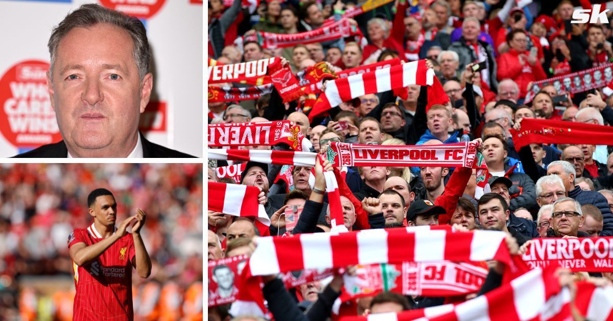 Piers Morgan hits out at Liverpool fans