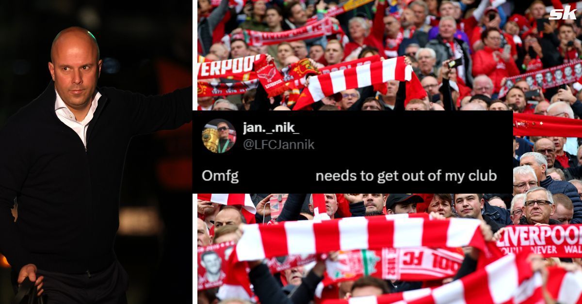 Liverpool fans have reacted on X