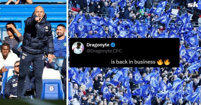 "Finding his form at the right time", "Back in business" - Fans praise Chelsea star after 4-1 win against Djurgarden in UECL clash