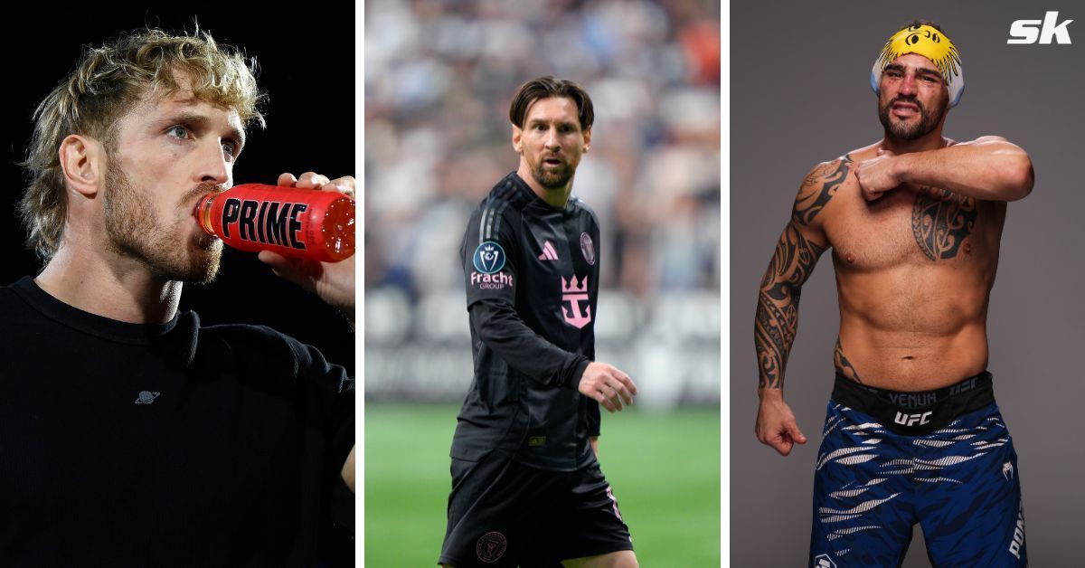Logan Paul, Lionel Messi and Santiago Ponzinibbio