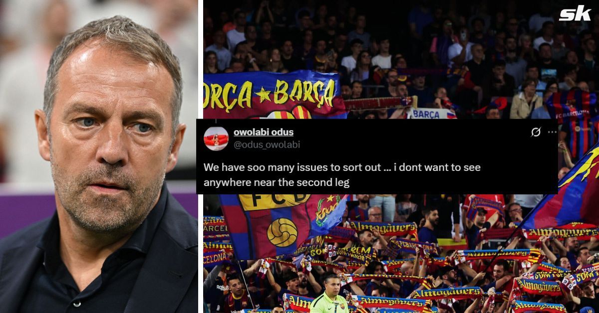 Barcelona fans complain about one of their defenders performance following 3-3 draw with Inter Milan 