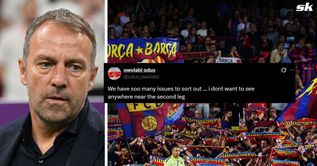 "Please don't play him", "How does this guy start" - Barcelona fans unhappy with star's showing in 3-3 draw against Inter Milan