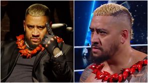 [WATCH] Solo Sikoa caught breaking character at WWE Backlash