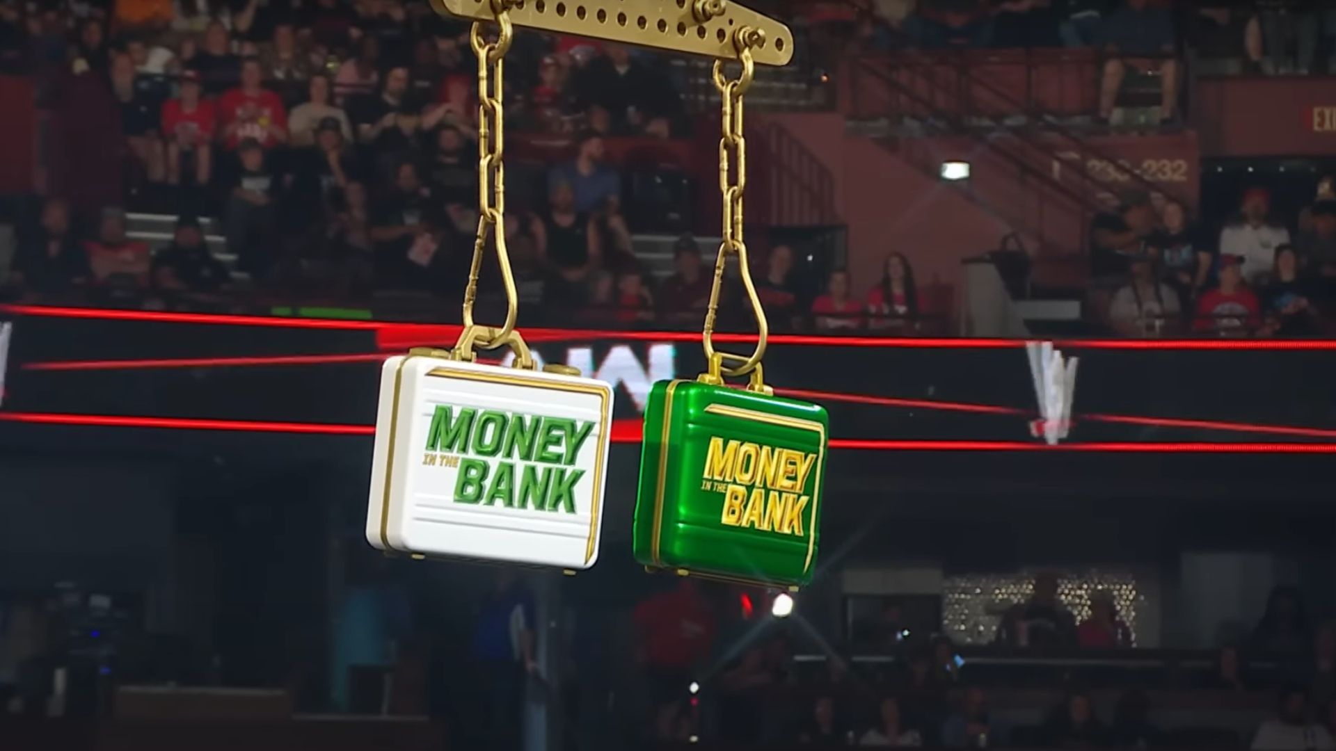 Money in the Bank briefcases for the men