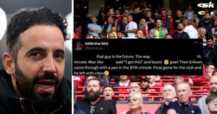 "You have a fan for life", "That guy is the future" - Fans hail Manchester United star after their 2-0 win over Aston Villa