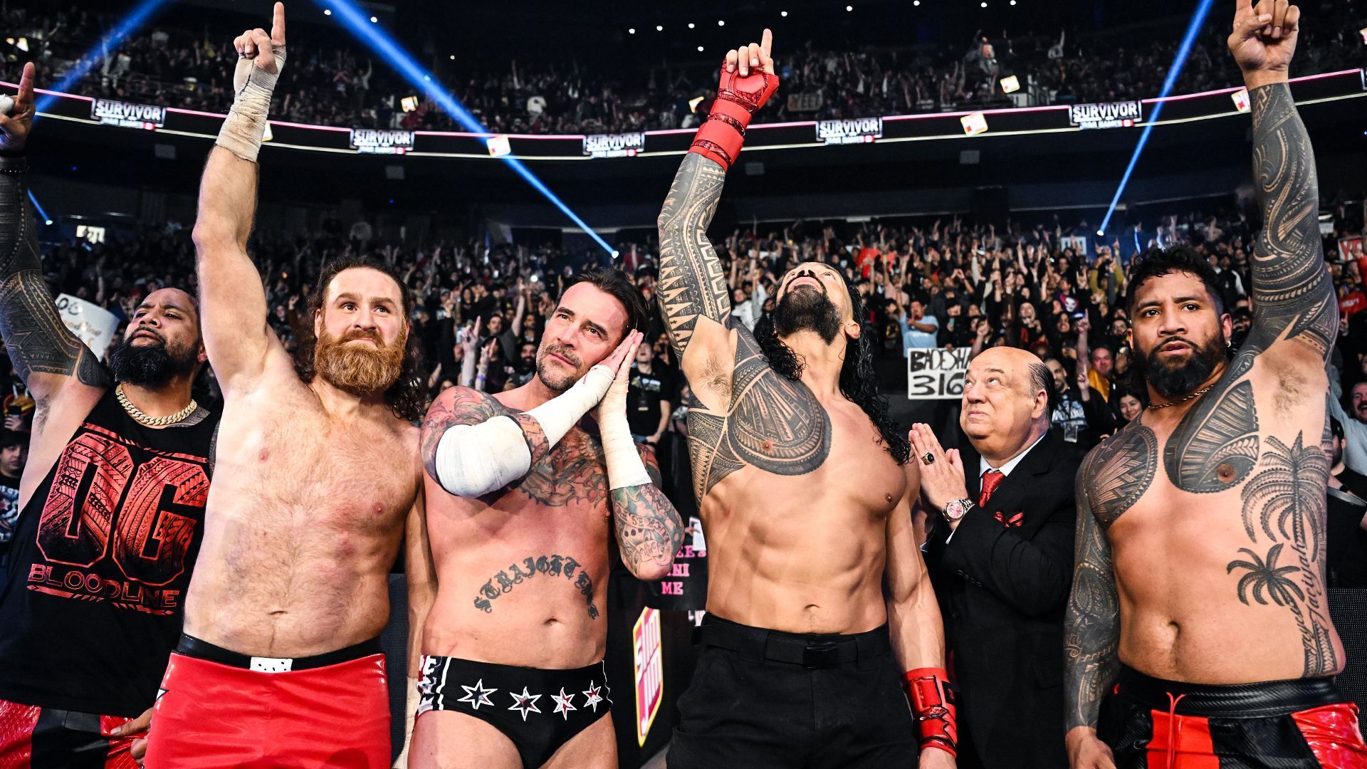 Roman Reigns evens out the numbers by joining forces with Zayn and Punk? [Image Credits: wwe.com]