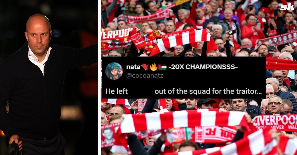 Liverpool fans have reacted on X