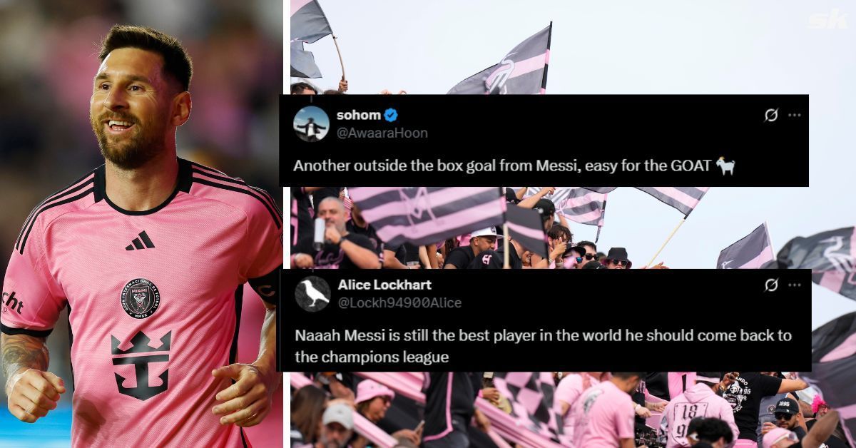 Inter Miami fans have reacted on X