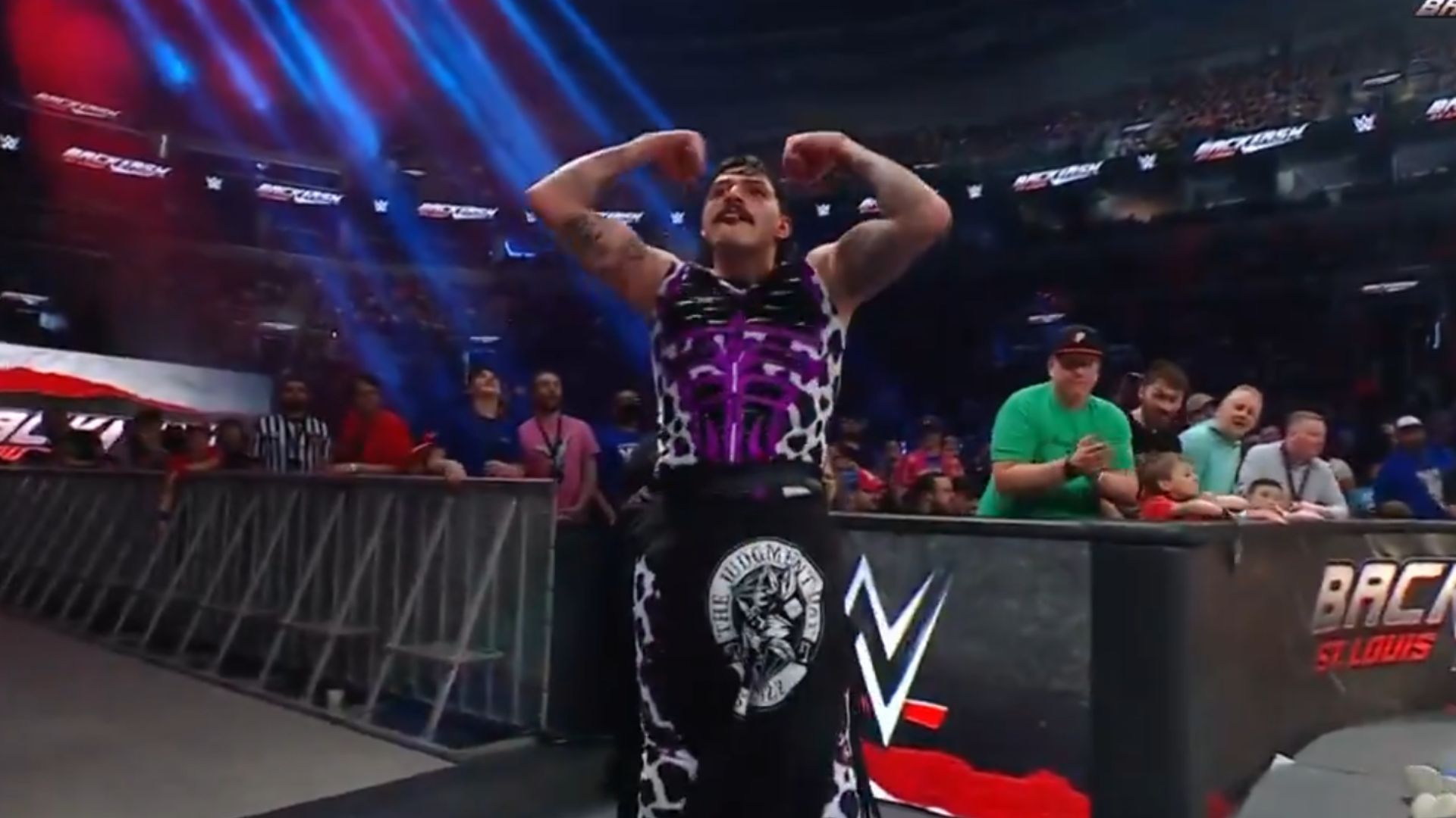 Dominik Mysterio at Backlash 2025 [Image Credits: WWE