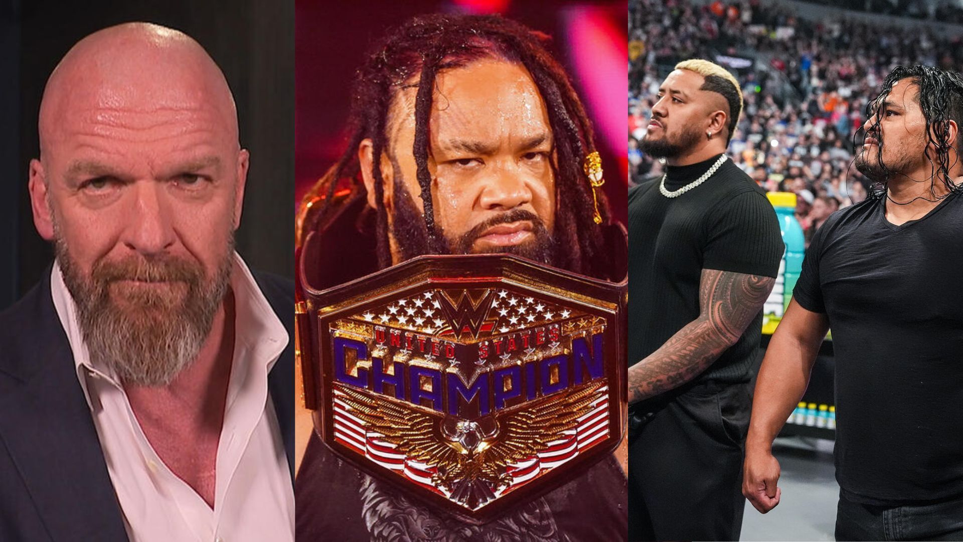 Triple H, Jacob Fatu, Solo Sikoa &amp; Jeff Cobb (Image Credits: WWE.com)