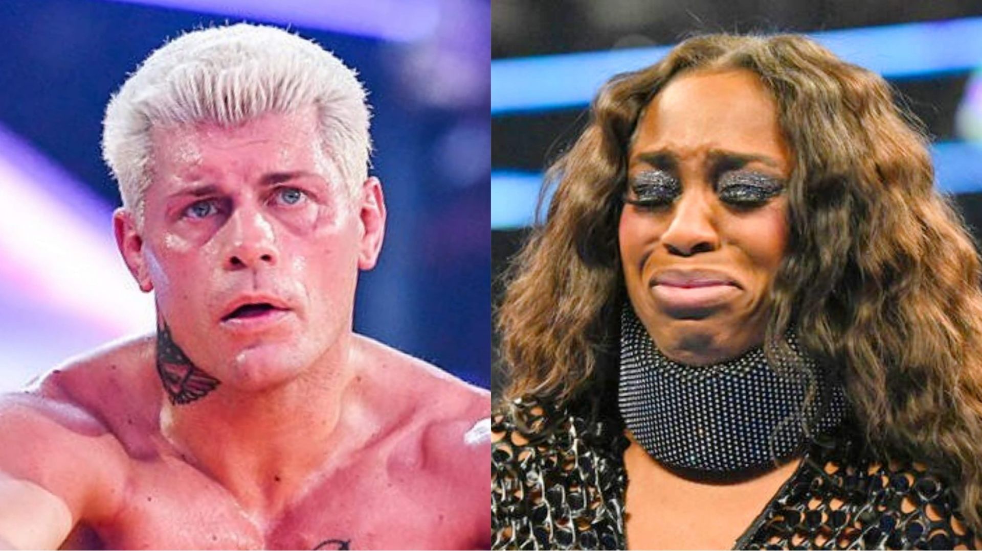 Cody Rhodes (left) and Naomi (right) [Images from WWE.com]
