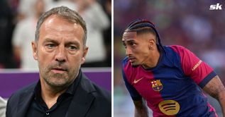 Hansi Flick has plan to accommodate Raphinha and new winger as Barcelona look to sign new attacker in the summer: Reports