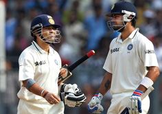 How many Test matches and runs did Virat Kohli fall short of Sachin Tendulkar’s stats?
