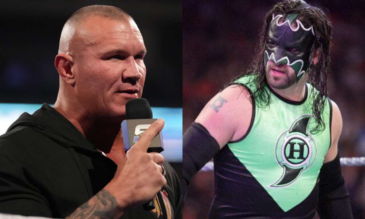 Randy Orton and former WWE superstar Hurricane. [Photo credit: WWE.com]