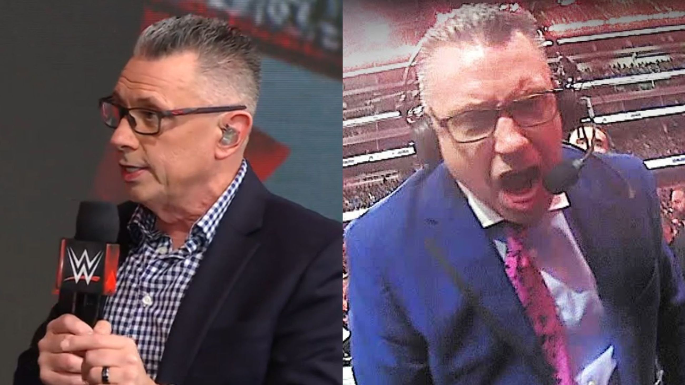 Michael Cole. [Images via WWE