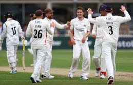 No. 10 batter drops mobile phone while completing a run in County Championship 2025 match [Watch]