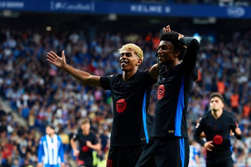 Lamine Yamal and Alejandro Balde (L to R) - Source: Getty