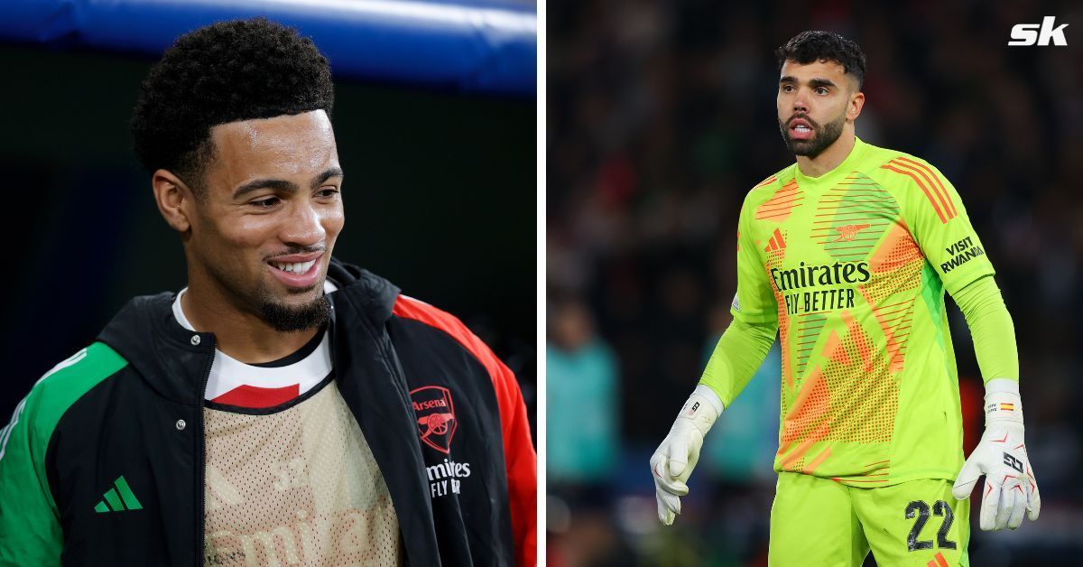 L to R: Ethan Nwaneri and David Raya (All images sourced from Getty)
