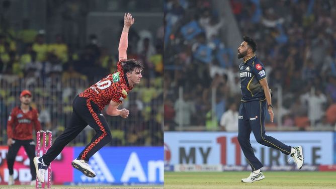 Pat Cummins vs Mohammed Siraj - comparing their stats after 67 IPL matches